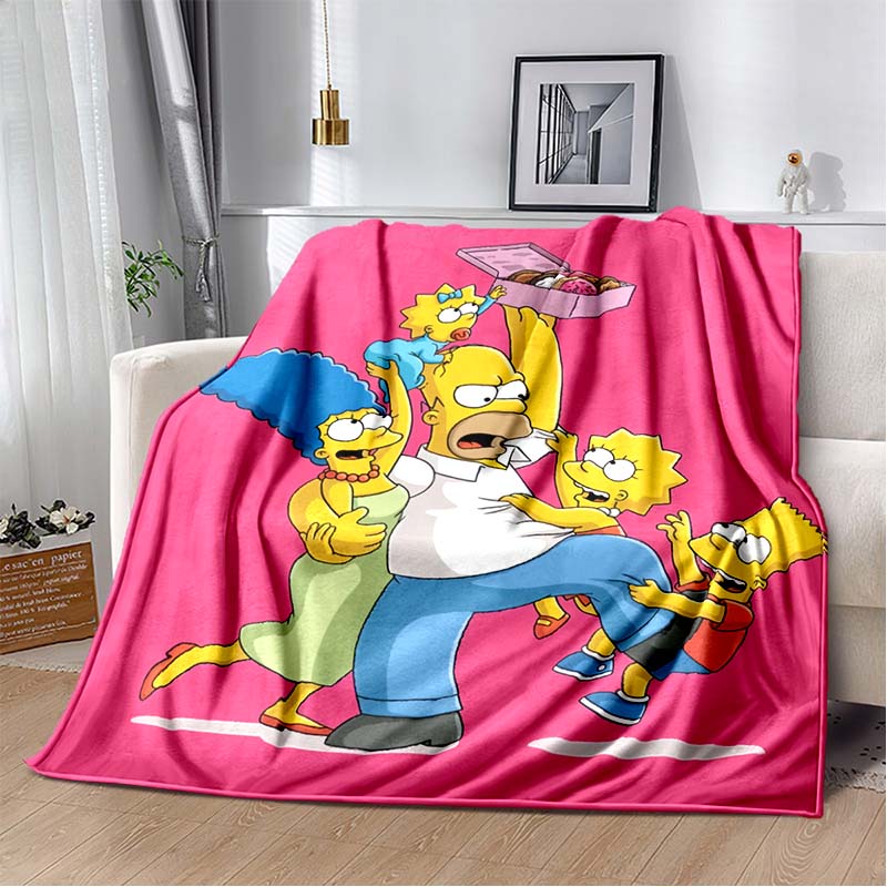 The Simpsons Print Flannel Blanket, Soft Cozy Throw for Couch, Bed, Sofa 80cm x 120cm
The Simpsons Print Flannel Blanket, Soft Cozy Throw for Couch, Bed, Sofa 80cm x 120cm