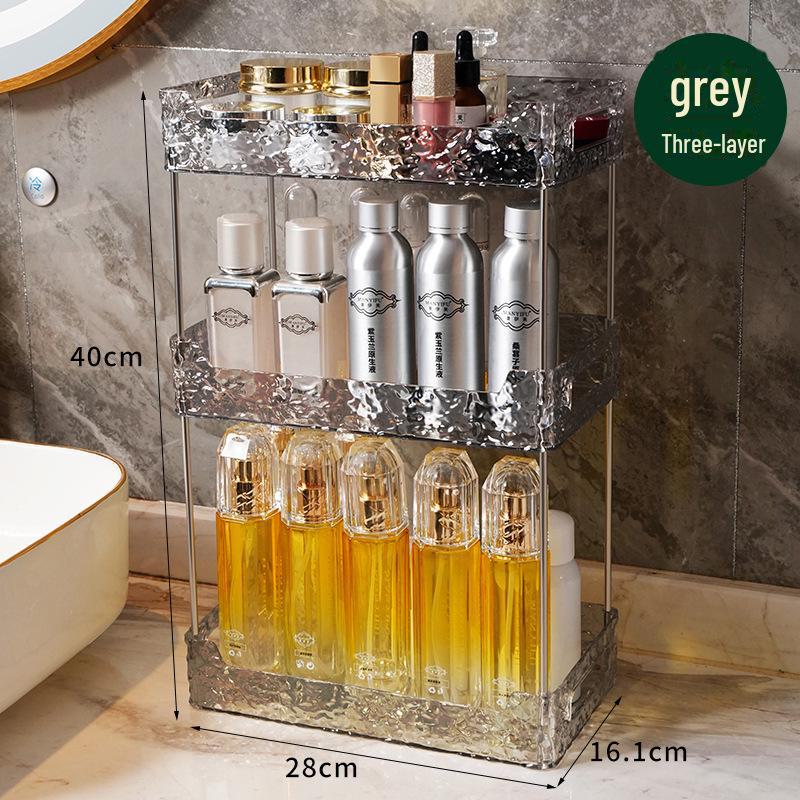 Многоуровневая полка для хранения косметики и предметов первой необходимости в ванной комнате Water Ripple
Многоуровневая полка для хранения косметики и предметов первой необходимости в ванной комнате Water Ripple