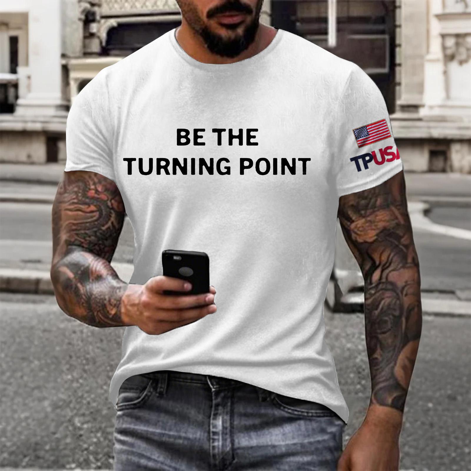 Мужская футболка с коротким рукавом с принтом Мужская свободная повседневная футболка с коротким рукавом XXXL белый
Мужская футболка с коротким рукавом с принтом Мужская свободная повседневная футболка с коротким рукавом XXXL белый