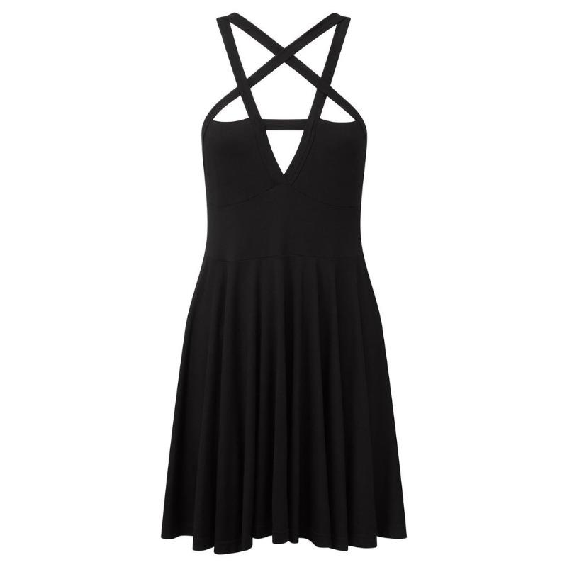 YYFS Женская мода лето весна однотонный принт без рукавов повседневные платья с высокой талией XXL чёрный
YYFS Женская мода лето весна однотонный принт без рукавов повседневные платья с высокой талией XXL чёрный