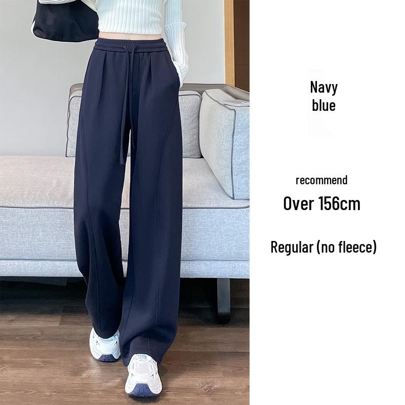 High Waist Gray Sports Sweatpants for Women - Autumn/Winter Plus Velvet Wide Leg Pants 3XL
High Waist Gray Sports Sweatpants for Women - Autumn/Winter Plus Velvet Wide Leg Pants 3XL