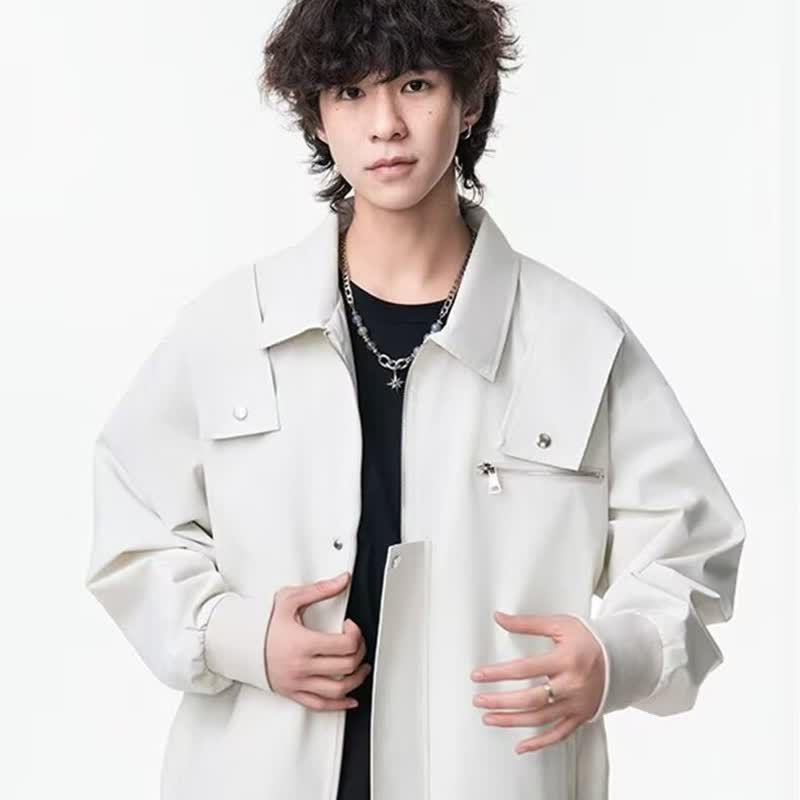 Men s Lapel Jacket 2025: Trendy Spring & Autumn Loose Fit with High-Grade Texture L брудно-білий
Men s Lapel Jacket 2025: Trendy Spring & Autumn Loose Fit with High-Grade Texture L брудно-білий