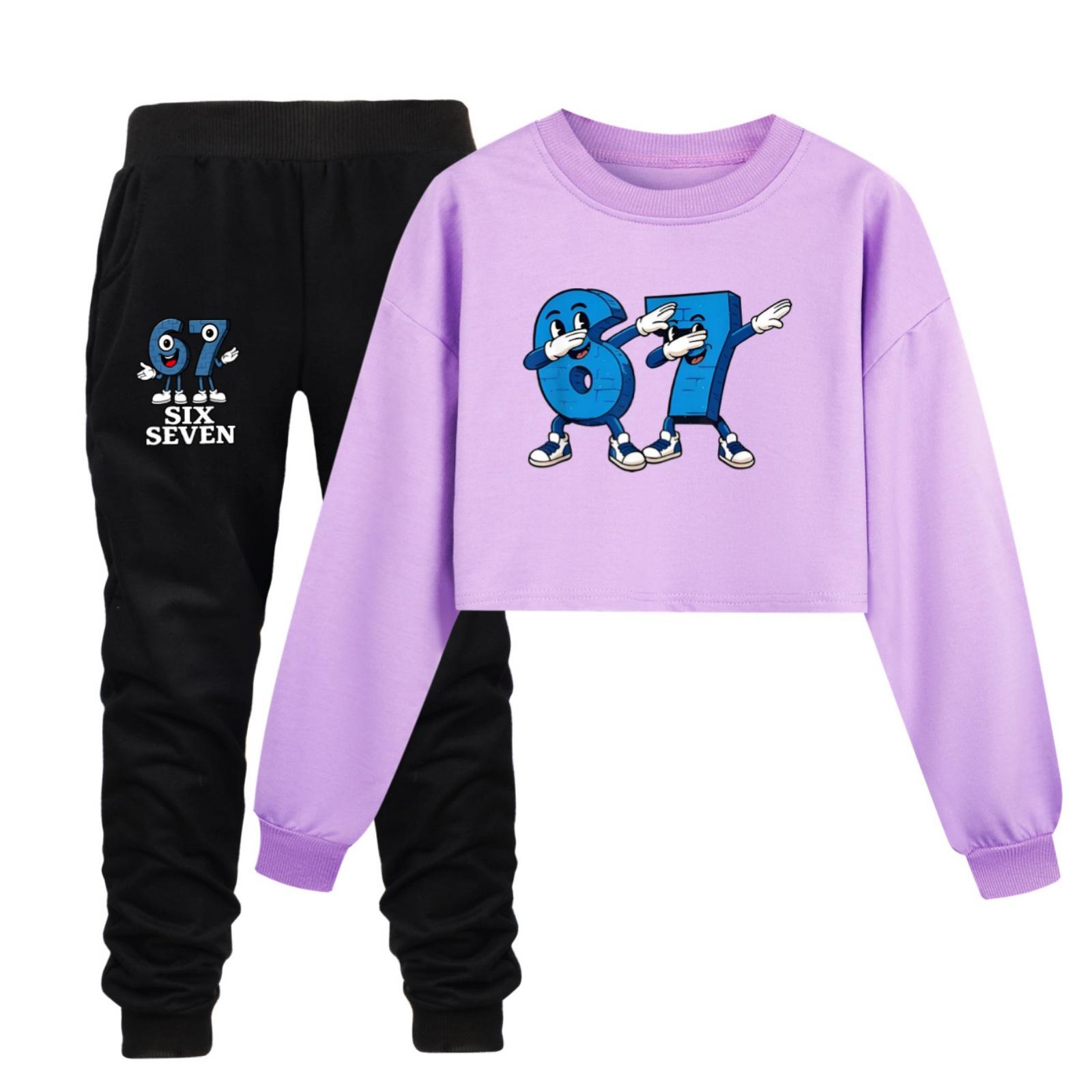 Комплект-двойка для мальчиков и девочек шести-семи лет (Брюки + Топ) 170 фиолетовый
Комплект-двойка для мальчиков и девочек шести-семи лет (Брюки + Топ) 170 фиолетовый