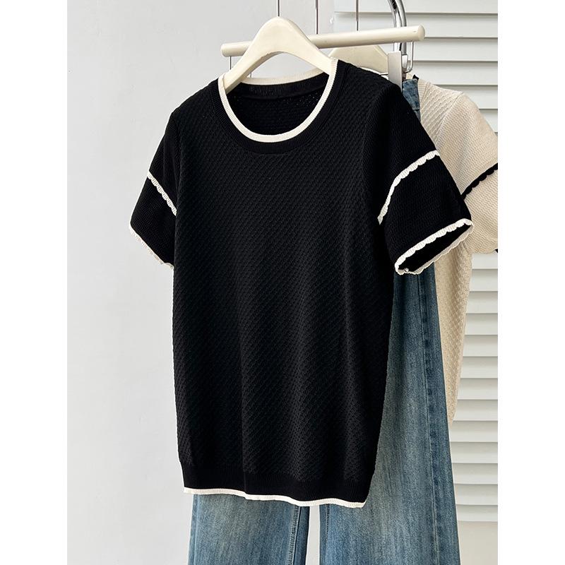 2026 Plus Size Women s Lace Knit Short Sleeve Top - Age-Defying Design XL (100-135 lbs) чёрный
2026 Plus Size Women s Lace Knit Short Sleeve Top - Age-Defying Design XL (100-135 lbs) чёрный