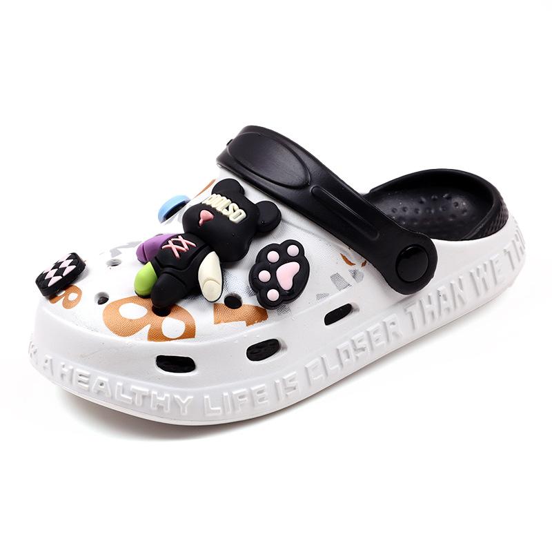 Children s hole shoes summer non-slip children s cartoon bear bag head slippers 26
Children s hole shoes summer non-slip children s cartoon bear bag head slippers 26