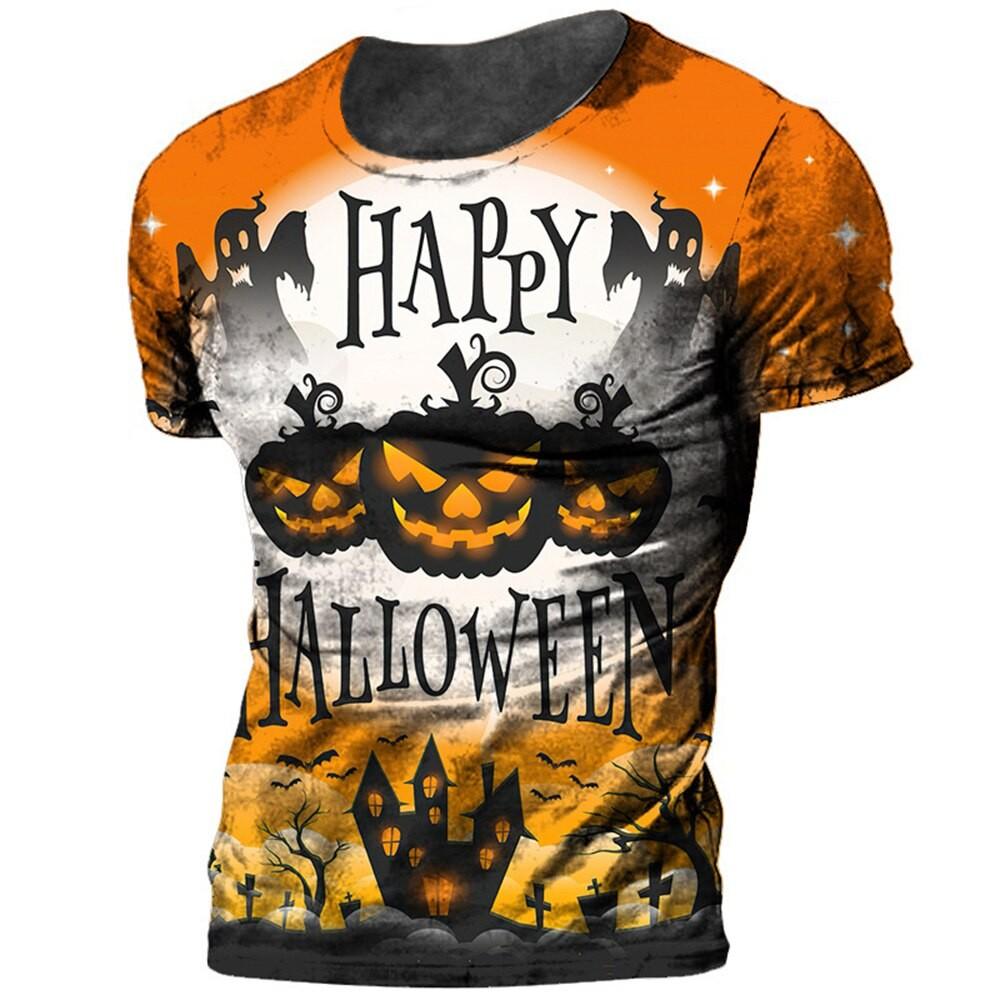 Halloween Men s T-shirt Pumpkin 3D Printed Retro Short Sleeve Fashion Hoodie Street Wear Party T-shirt Men s Oversized Clothing XS
Halloween Men s T-shirt Pumpkin 3D Printed Retro Short Sleeve Fashion Hoodie Street Wear Party T-shirt Men s Oversized Clothing XS