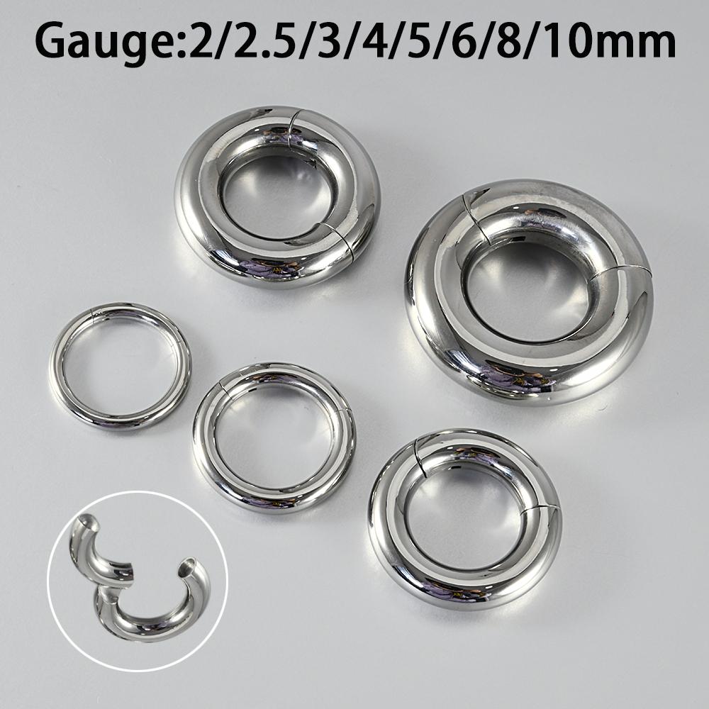 1PC 316L Surgical Steel Septum Nose Ring Big Size High Quality Ear Gague Plug Strengthed Ear Weight Tunnel Piercing Jewelry 1PC 2x10mm
1PC 316L Surgical Steel Septum Nose Ring Big Size High Quality Ear Gague Plug Strengthed Ear Weight Tunnel Piercing Jewelry 1PC 2x10mm