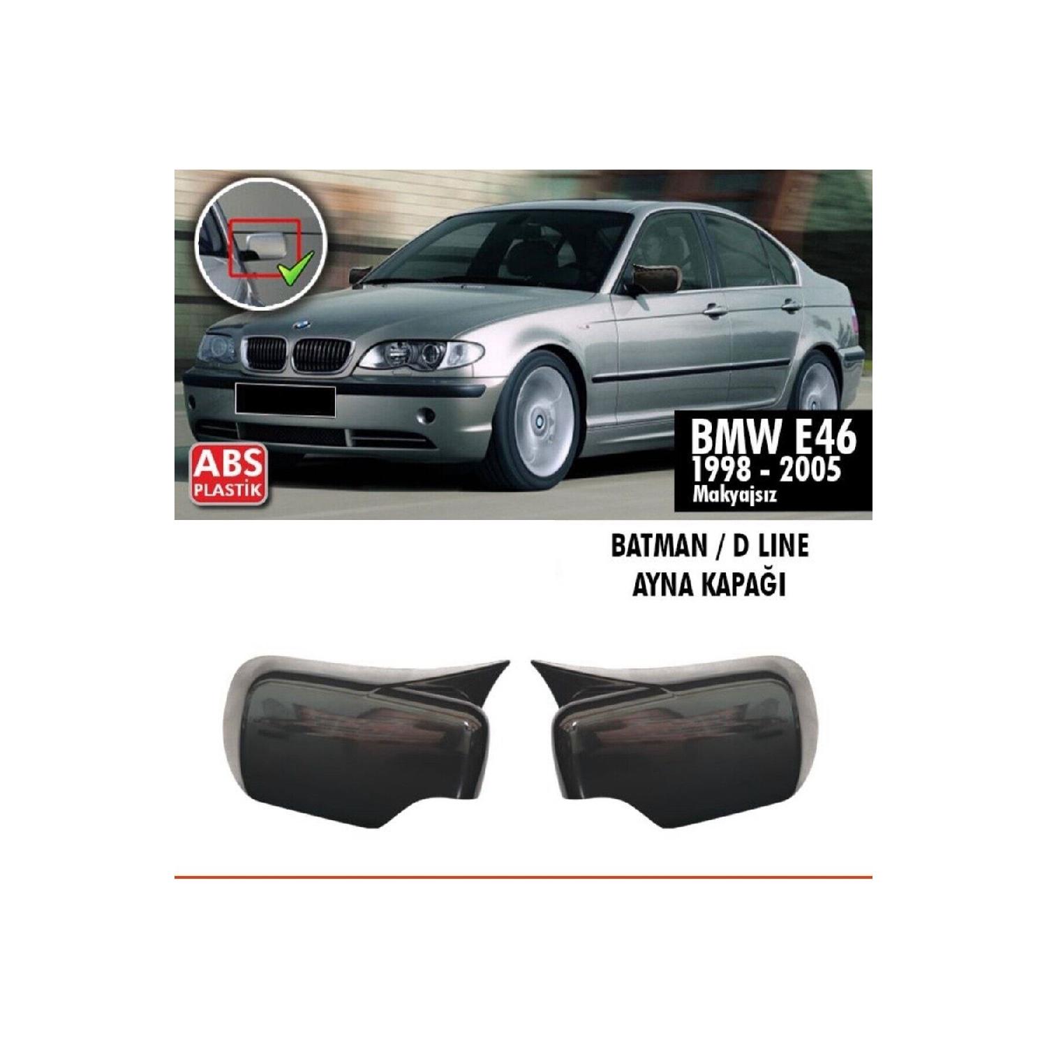 Для Bmw E46 Batman Bat дзеркало кришка пластикова блискуча чорна 1998-2005 без косметики
Для Bmw E46 Batman Bat дзеркало кришка пластикова блискуча чорна 1998-2005 без косметики