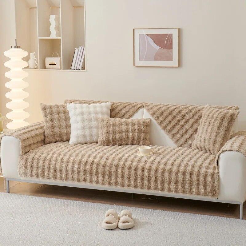 Зимний плюшевый чехол для дивана с кроликом, утолщенная теплая бархатная подушка, Нескользящая кожаный диван для гостиной, защита от пыли, мягкие полотенца 70x70cm 1pcs
Зимний плюшевый чехол для дивана с кроликом, утолщенная теплая бархатная подушка, Нескользящая кожаный диван для гостиной, защита от пыли, мягкие полотенца 70x70cm 1pcs