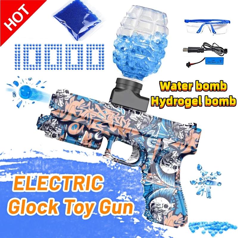 Electric Gel Ball Gun Blaster Toys Eco-Friendly Splatter with 10000 Hydrogel Water Beads Outdoor Games Boy festival Kid gift
Electric Gel Ball Gun Blaster Toys Eco-Friendly Splatter with 10000 Hydrogel Water Beads Outdoor Games Boy festival Kid gift