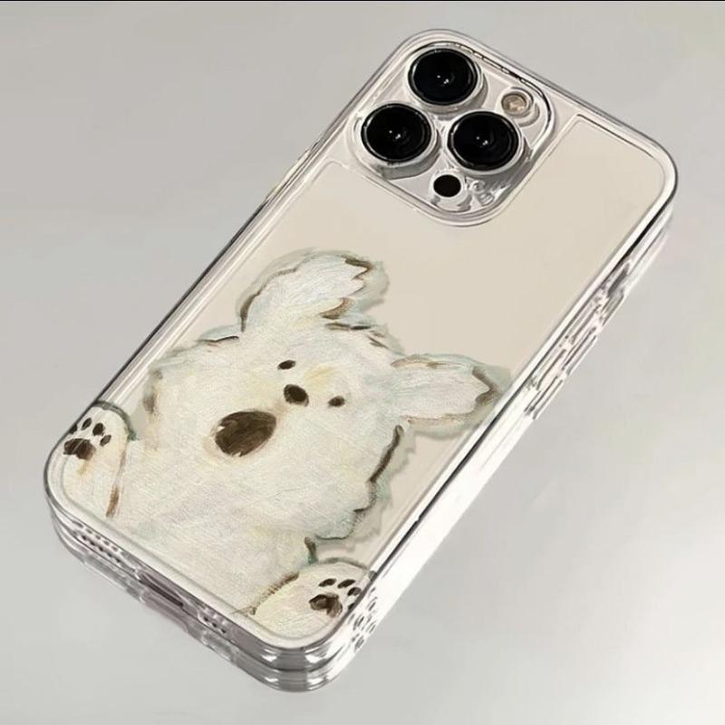 Cute Fluffy White Dog Pattern Phone Case for iPhone 17 16 15 14 13 12 11 16E Series Pro Max Plus Double Layer Protection iphone 11 ProMax
Cute Fluffy White Dog Pattern Phone Case for iPhone 17 16 15 14 13 12 11 16E Series Pro Max Plus Double Layer Protection iphone 11 ProMax
