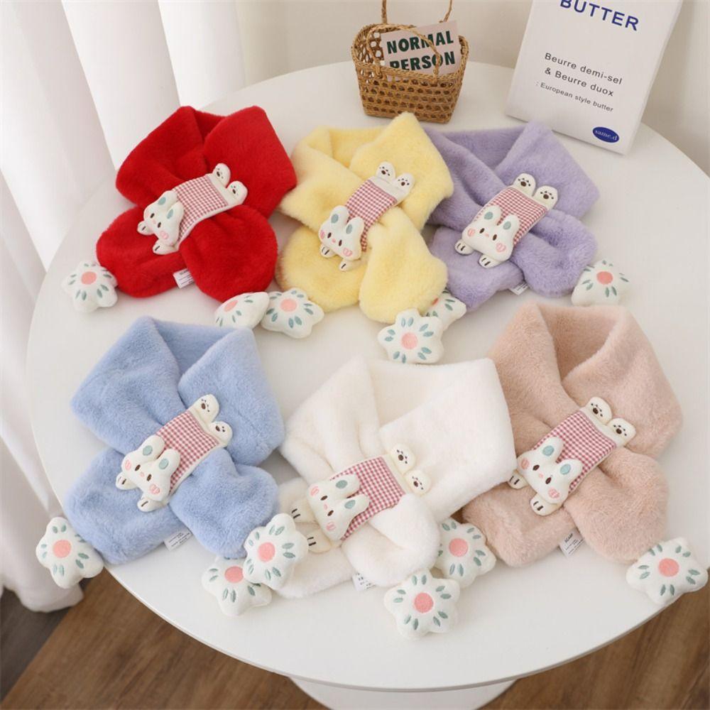 Cartoon Rabbit Children Winter Scarf Thick Warm Shawl Scarves Cute Cross Neck Scarf білий
Cartoon Rabbit Children Winter Scarf Thick Warm Shawl Scarves Cute Cross Neck Scarf білий