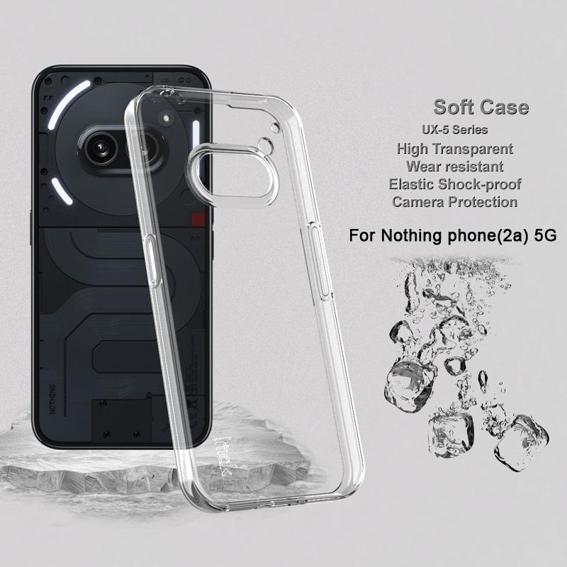 IMAK UX-5 Series For Nothing Phone (2a) Plus/Phone (2a) Anti-Scratch Clear TPU Phone Case Anti-Drop Phone Cover Transparent
IMAK UX-5 Series For Nothing Phone (2a) Plus/Phone (2a) Anti-Scratch Clear TPU Phone Case Anti-Drop Phone Cover Transparent