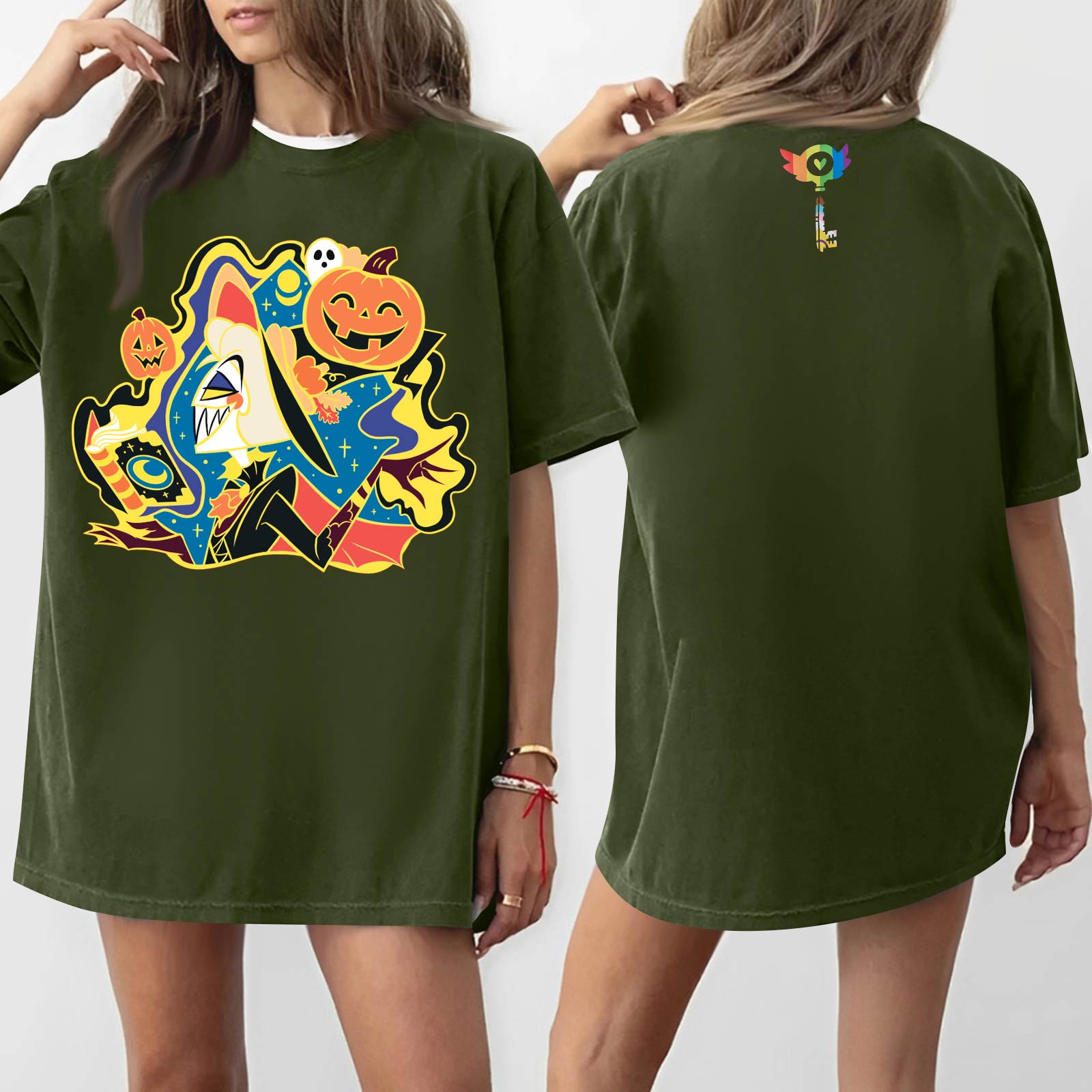 Жіноча футболка з круглим вирізом, з принтом, з короткими рукавами L армія зелений колір
Жіноча футболка з круглим вирізом, з принтом, з короткими рукавами L армія зелений колір