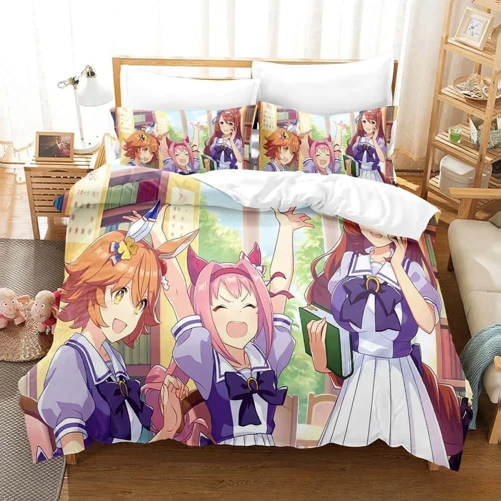 3D Kawii Girls Uma Musume Pretty Derby комплект постельного белья Single Twin Full Queen King Size комплект постельного белья для взрослых и детей, пододеяльники 70x133cm 2pcs
3D Kawii Girls Uma Musume Pretty Derby комплект постельного белья Single Twin Full Queen King Size комплект постельного белья для взрослых и детей, пододеяльники 70x133cm 2pcs