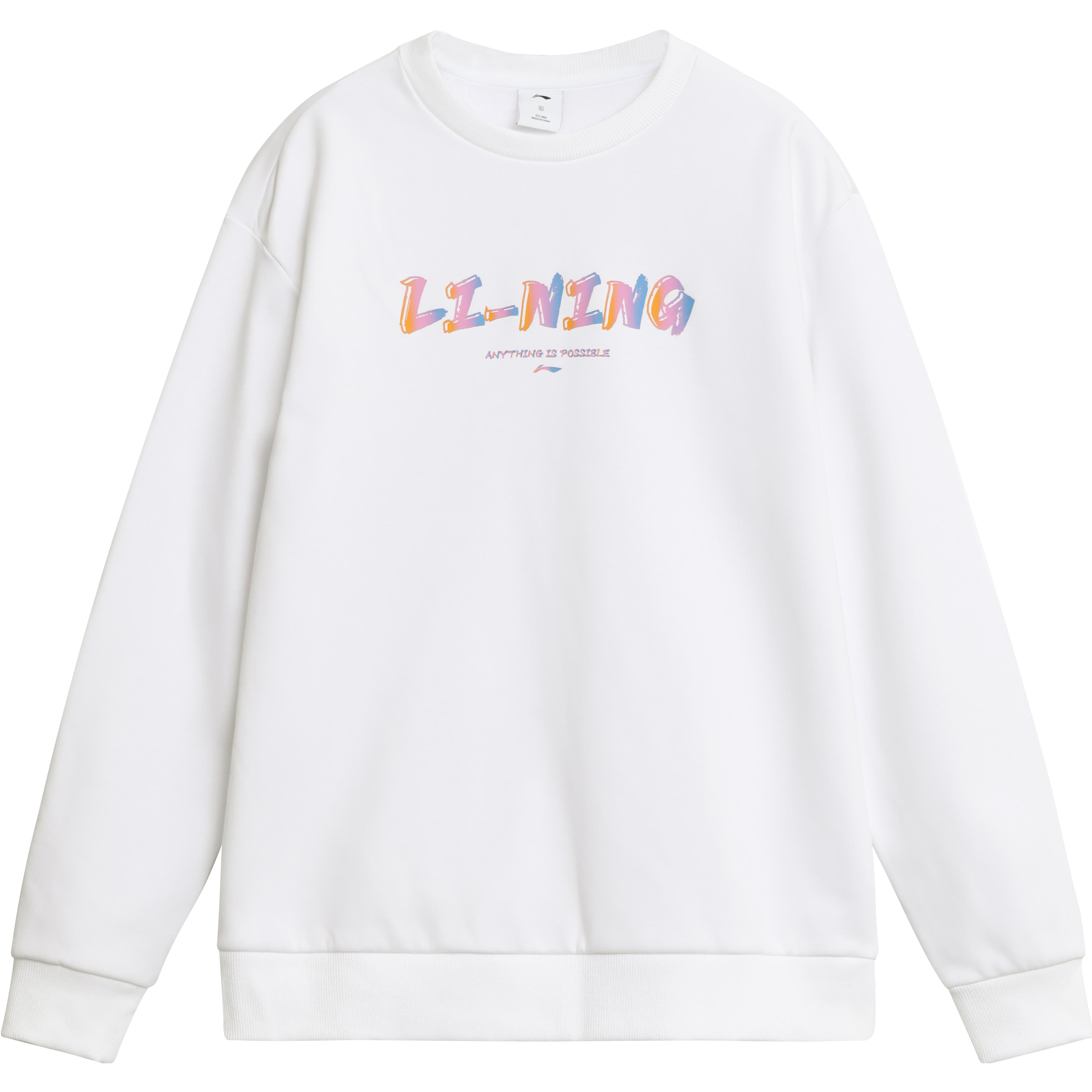 Li Ning Plain Round Neck Logo Повседневная трикотажная спортивная толстовка без капюшона Флисовая толстовка с длинным рукавом унисекс Белая AWDTE03-2 M
Li Ning Plain Round Neck Logo Повседневная трикотажная спортивная толстовка без капюшона Флисовая толстовка с длинным рукавом унисекс Белая AWDTE03-2 M