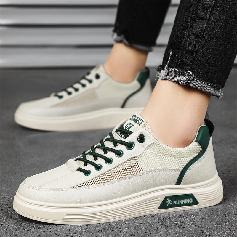 Сетчатые туфли для доски, студенческие белые туфли, летняя мужская обувь 2024 года, новые дышащие спортивные повседневные модные туфли для мужчин 44
Сетчатые туфли для доски, студенческие белые туфли, летняя мужская обувь 2024 года, новые дышащие спортивные повседневные модные туфли для мужчин 44