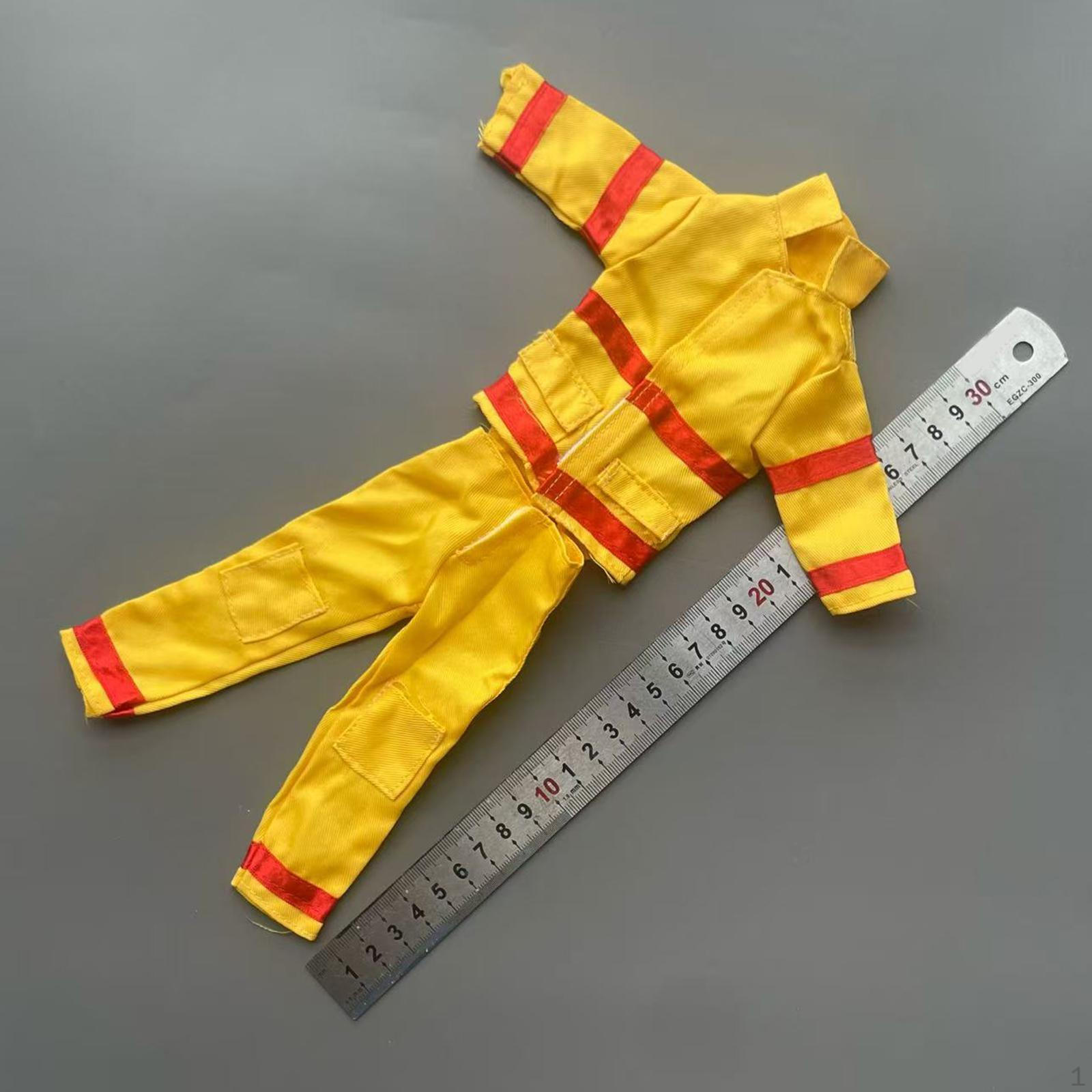 1:6 Одежда для экшн-фигурок, Костюм для куклы, Костюм пожарного, Мини-куртка и брюки, Миниатюрный
1:6 Одежда для экшн-фигурок, Костюм для куклы, Костюм пожарного, Мини-куртка и брюки, Миниатюрный