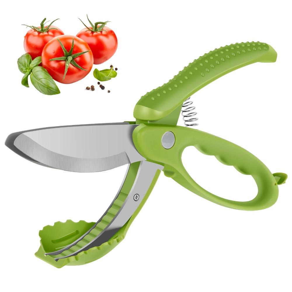 with Holder Salad Chopper Stainless Steel Salad Cutting Tool Vegetable Cutter Kitchen newbie синий
with Holder Salad Chopper Stainless Steel Salad Cutting Tool Vegetable Cutter Kitchen newbie синий