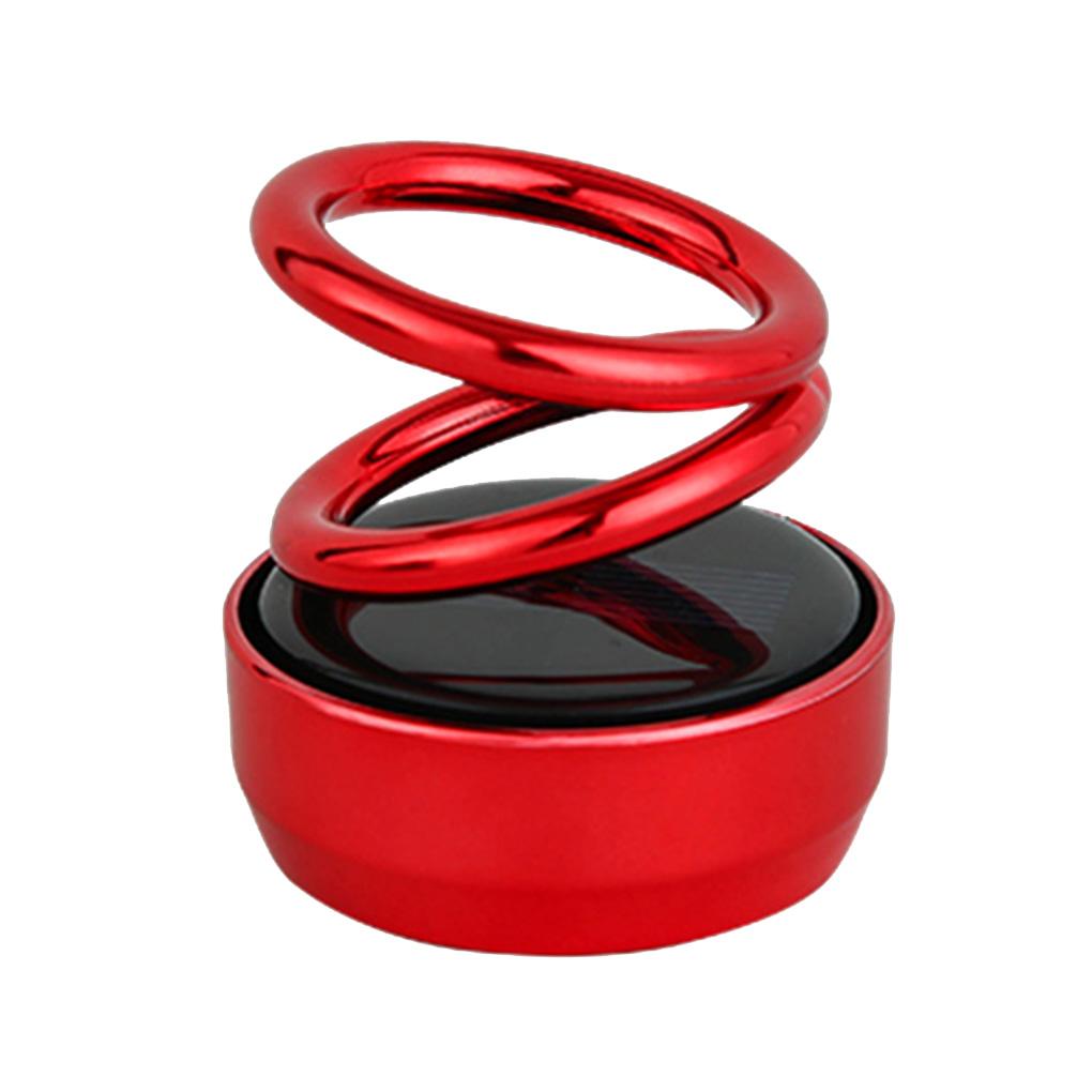 Solar Energy Air Freshener Double Loop Rotary Suspension Auto Aromatherapy
Solar Energy Air Freshener Double Loop Rotary Suspension Auto Aromatherapy