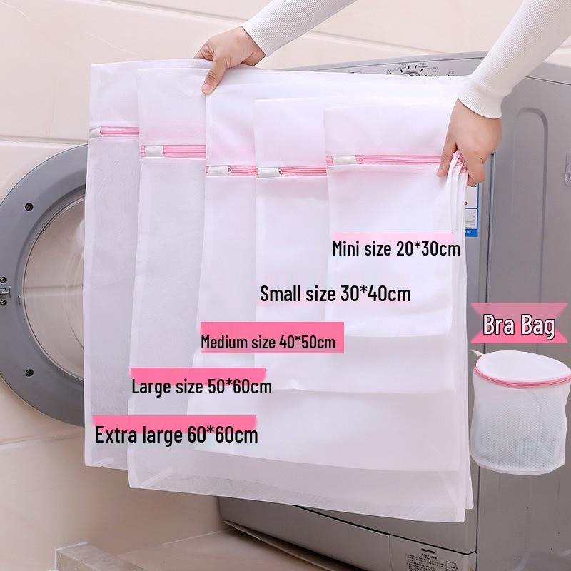 Набор утолщенных мешков для стирки из мелкой сетки для нижнего белья - Полиэстеровые мешки для стирки бюстгальтеров с логотипом Large 50*60cm
Набор утолщенных мешков для стирки из мелкой сетки для нижнего белья - Полиэстеровые мешки для стирки бюстгальтеров с логотипом Large 50*60cm