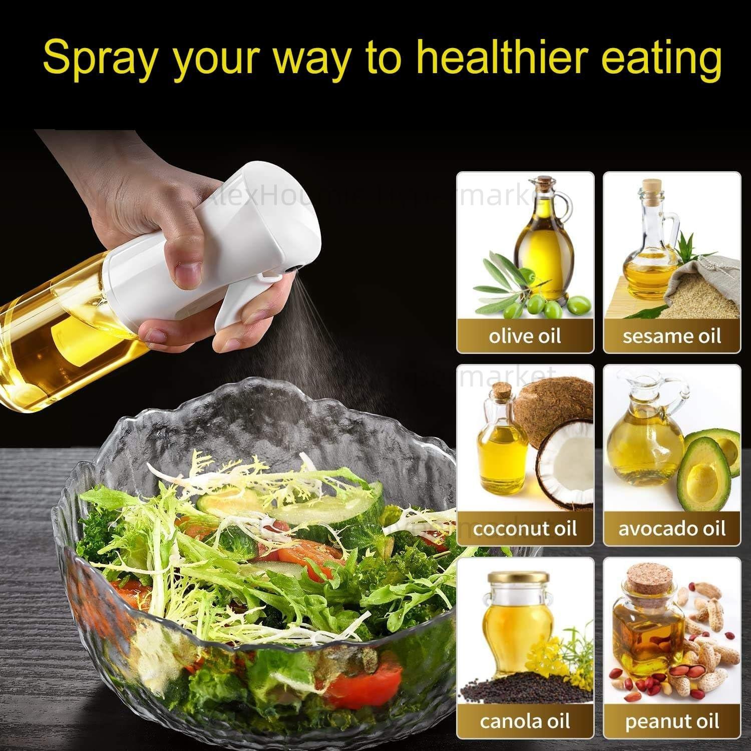Kitchen Oil Spray Bottle Cooking Olive Oil Sprayer 200/300/500/700ML Pneumatic Spray Bottle Fitness Barbecue Spray Oil Dispenser
Kitchen Oil Spray Bottle Cooking Olive Oil Sprayer 200/300/500/700ML Pneumatic Spray Bottle Fitness Barbecue Spray Oil Dispenser