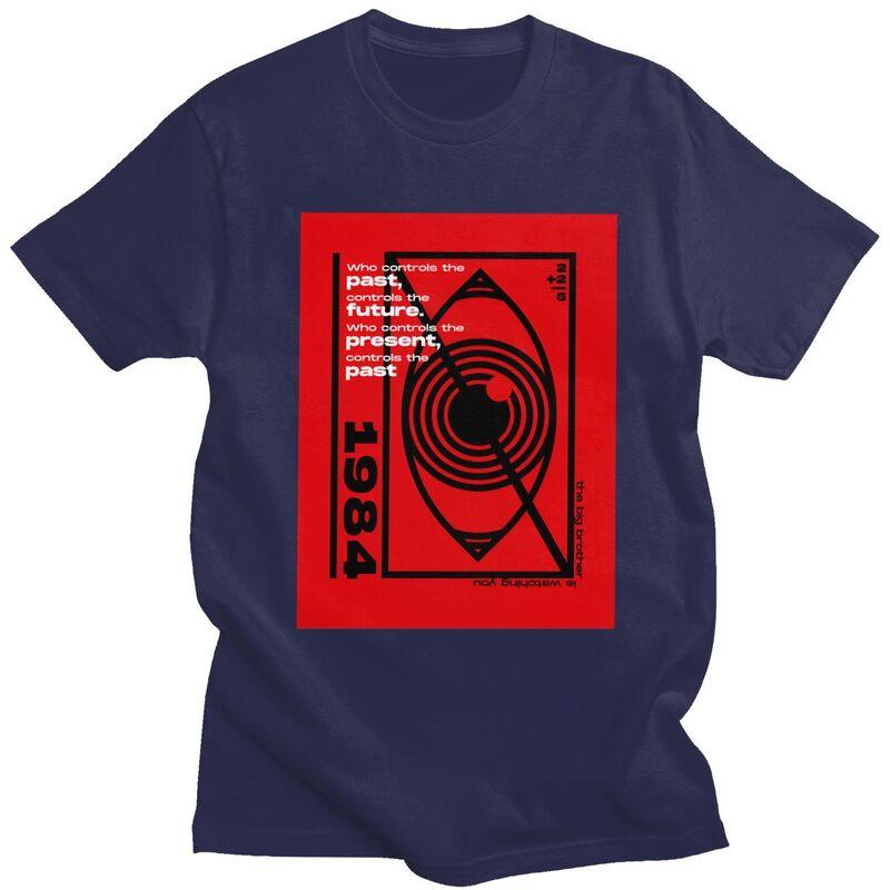 George Orwell 1984 T Shirt Unisex ShortSleeve Tshirts Streetwear Casual Graphic Tee Tops Pure Cotton Loose Oversized Clothes 4XL
George Orwell 1984 T Shirt Unisex ShortSleeve Tshirts Streetwear Casual Graphic Tee Tops Pure Cotton Loose Oversized Clothes 4XL