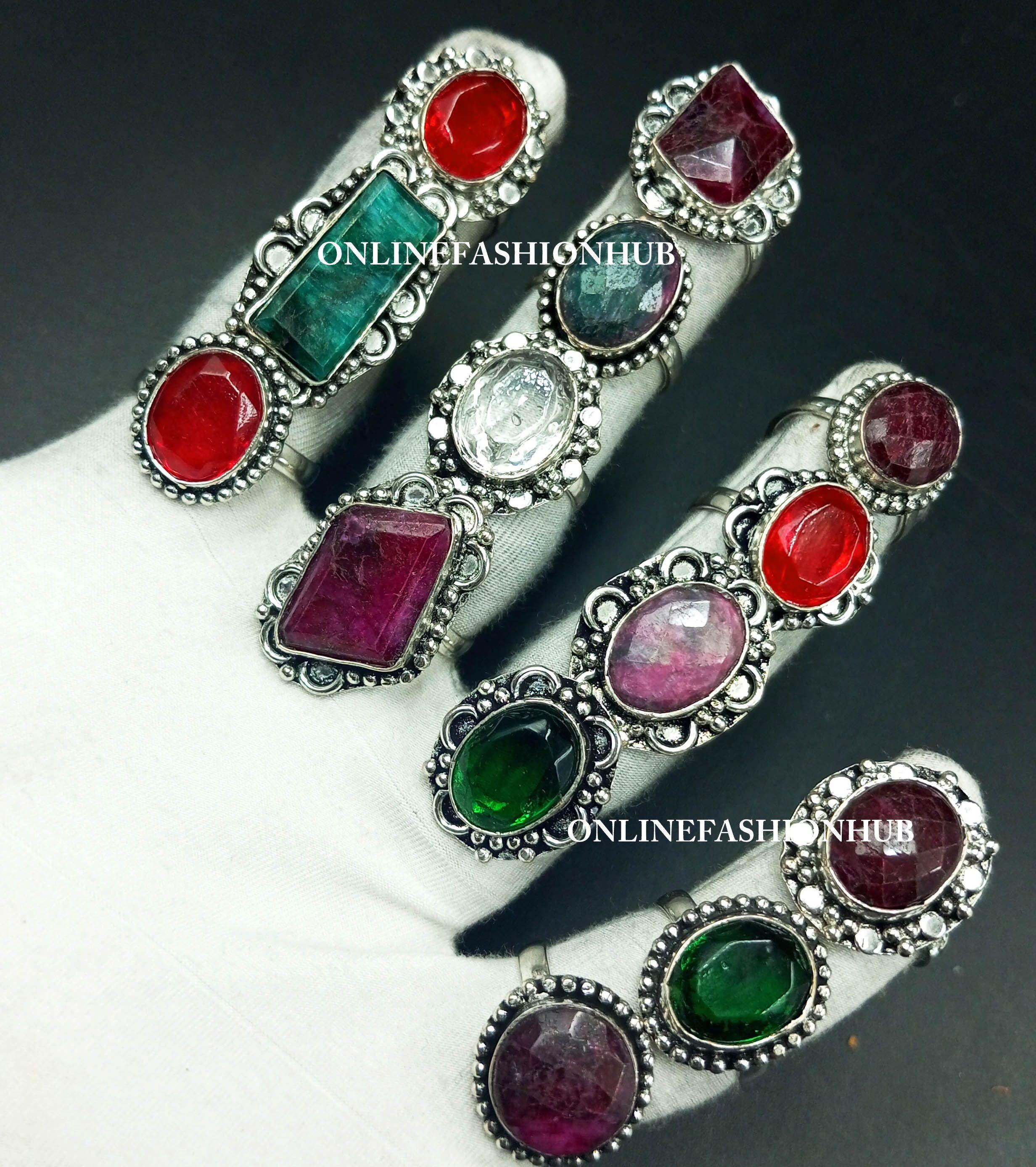 5Pcs Topaz & Mix Gemstone Designer Кольца ручной работы Ювелирные изделия оптом, Ювелирные изделия оптом, Кольца оптом, Рождественский подарок, Ювелирные изделия оптомMRO-L57
5Pcs Topaz & Mix Gemstone Designer Кольца ручной работы Ювелирные изделия оптом, Ювелирные изделия оптом, Кольца оптом, Рождественский подарок, Ювелирные изделия оптомMRO-L57