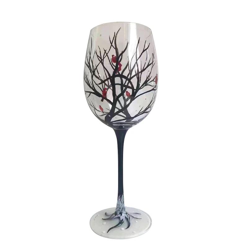For Glass Four Seasons Tree Wine Glass Creative Printed Goblet Large Capacity Drinkware Beer Family Party Bar Party Drinkware 501-600ml
For Glass Four Seasons Tree Wine Glass Creative Printed Goblet Large Capacity Drinkware Beer Family Party Bar Party Drinkware 501-600ml