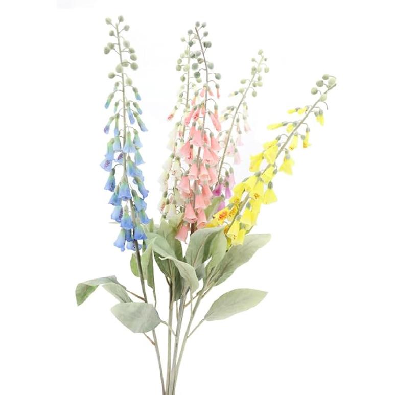 Искусственные цветы наперстянки пурпурной Digitalis Purpurea M/L для украшения дома, офиса, свадьбы (Белый, М) Medium жёлтый
Искусственные цветы наперстянки пурпурной Digitalis Purpurea M/L для украшения дома, офиса, свадьбы (Белый, М) Medium жёлтый