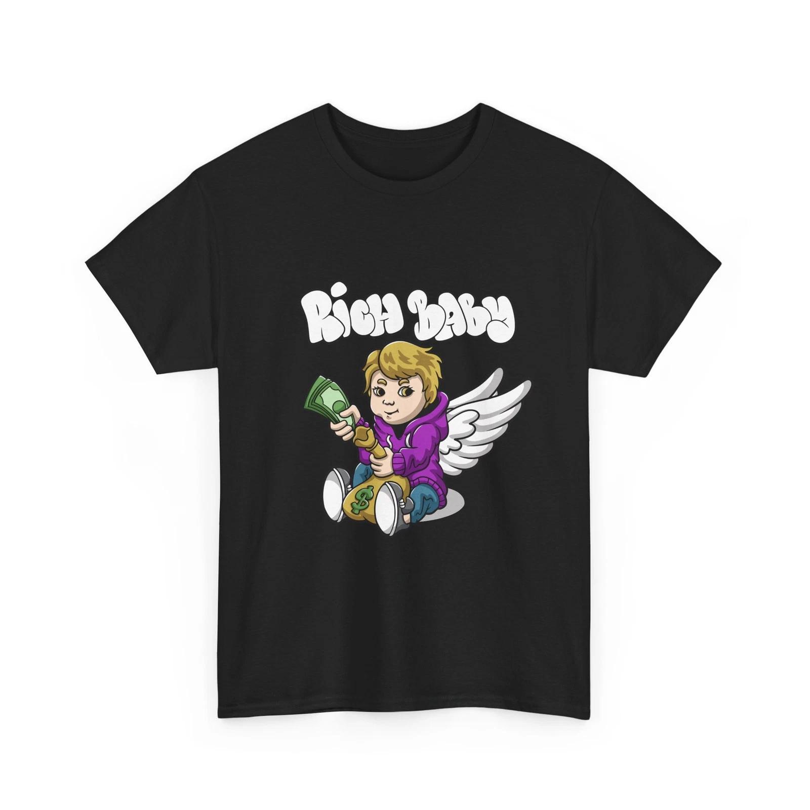 Rich Baby Angel Character T-Shirt | Money Baby Graphic Shirt, Hustler Streetwear M
Rich Baby Angel Character T-Shirt | Money Baby Graphic Shirt, Hustler Streetwear M