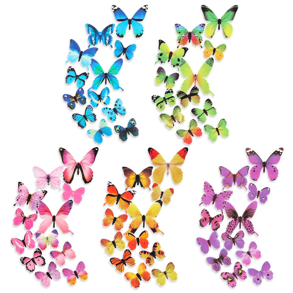 12PCS/Set DIY Folding Wings Single Layer Wall Art Butterly Wall Sticker 3D Decals PVC Mural жовтий
12PCS/Set DIY Folding Wings Single Layer Wall Art Butterly Wall Sticker 3D Decals PVC Mural жовтий