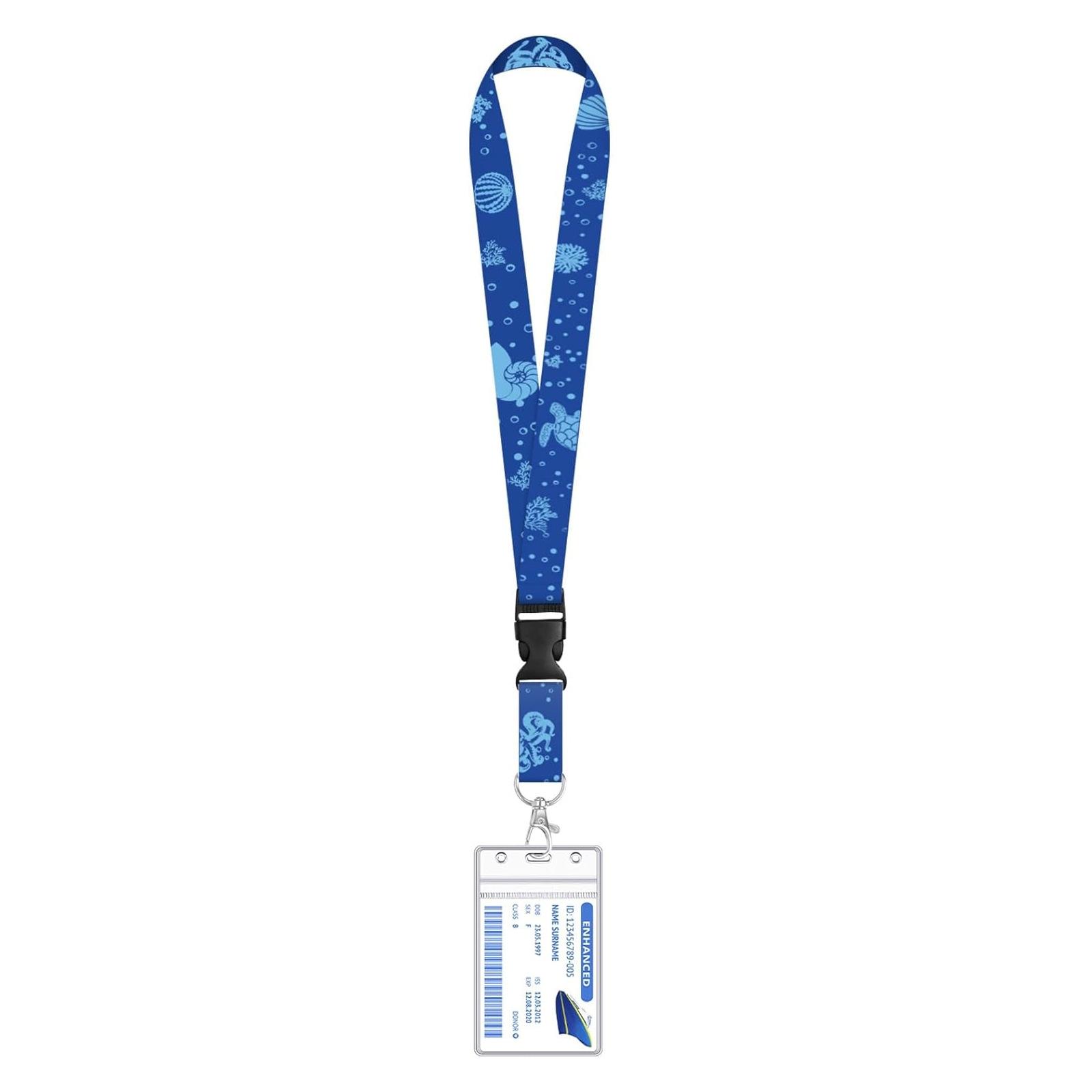 Ocean Themed Lanyard Adjustable Id Card Holder Lanyard Nurse Lanyard Sturdy For Students Teachers Cruise Travelers темно-синий
Ocean Themed Lanyard Adjustable Id Card Holder Lanyard Nurse Lanyard Sturdy For Students Teachers Cruise Travelers темно-синий