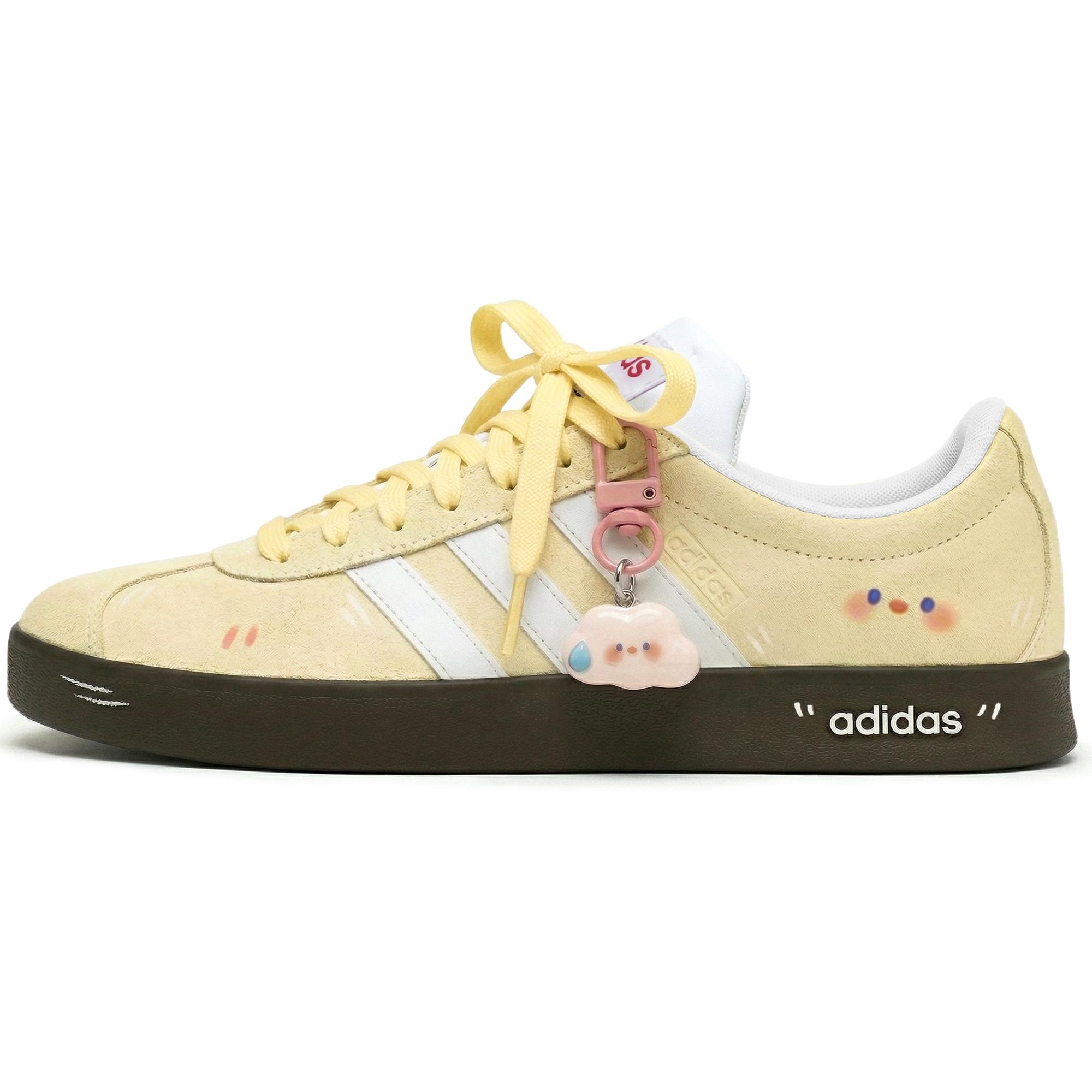 Adidas VL COURT 2.0 Cheese Cheeses Abrasion Resistant Slip Resistant Low top Skateboard Shoes Unisex Yellow HQ1802(Team210-) 36⅔
Adidas VL COURT 2.0 Cheese Cheeses Abrasion Resistant Slip Resistant Low top Skateboard Shoes Unisex Yellow HQ1802(Team210-) 36⅔