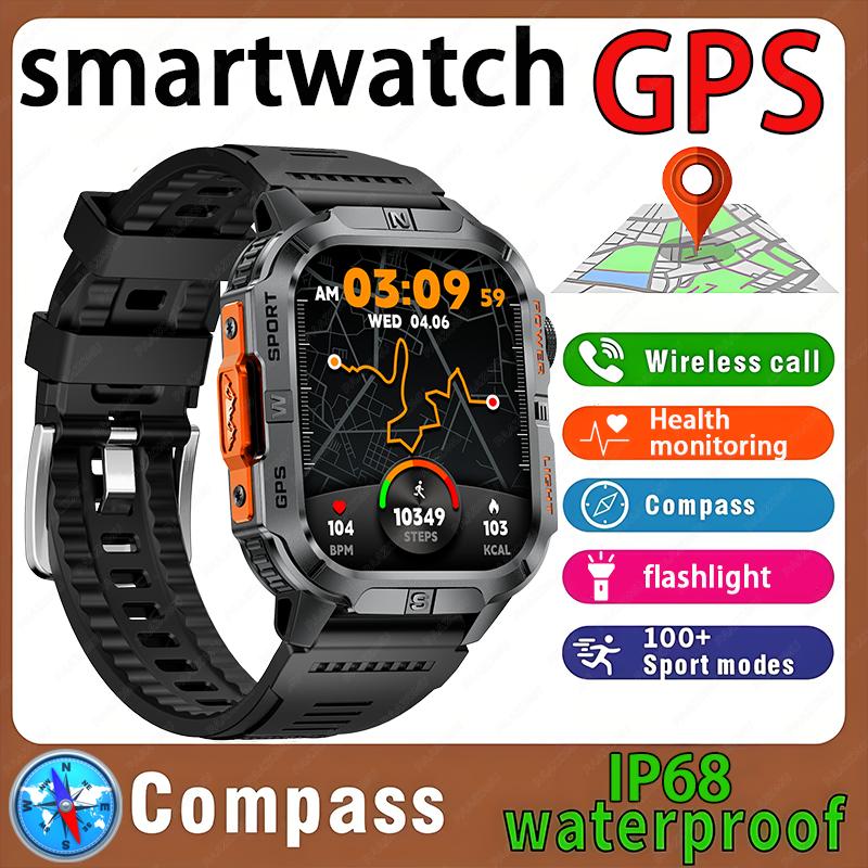 Новые Профессиональные Умные Часы для Наружного Использования с GPS для Мужчин, Фонарик, Компас, Водонепроницаемые, Военные, Спортивный Трекер, Bluetooth-Звонки, Смарт-часы
Новые Профессиональные Умные Часы для Наружного Использования с GPS для Мужчин, Фонарик, Компас, Водонепроницаемые, Военные, Спортивный Трекер, Bluetooth-Звонки, Смарт-часы