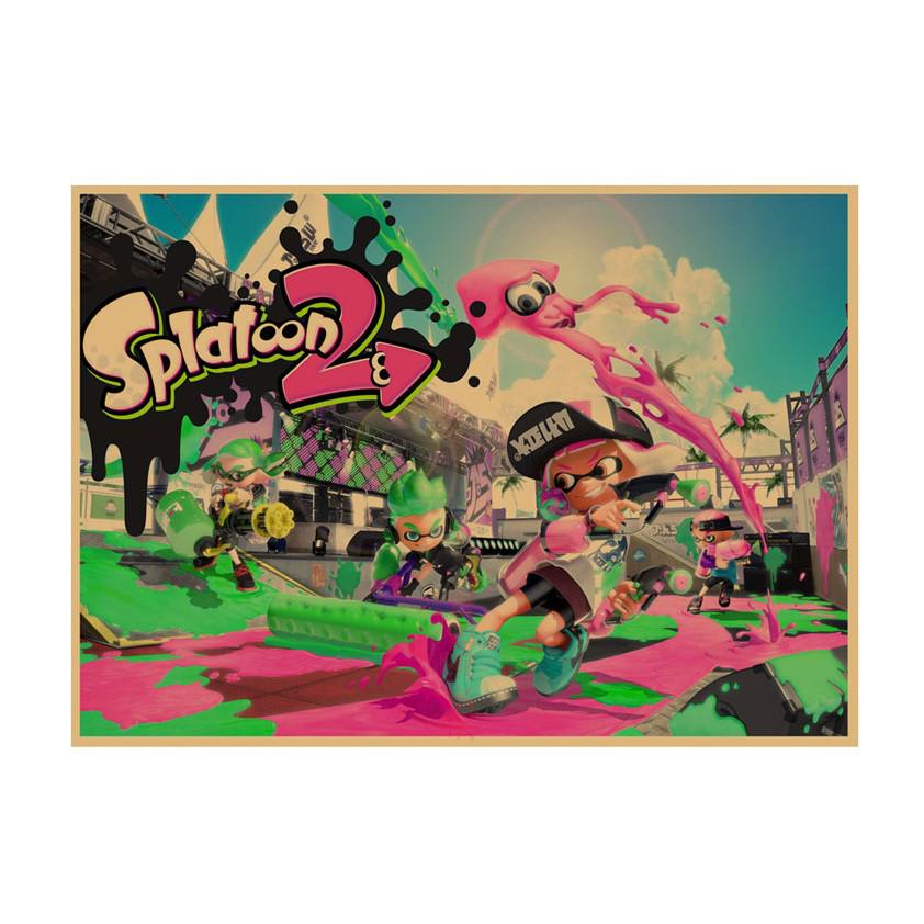 Splatoon Spray Warriors Retro Anime Poster for Game Rooms 29.7X42cm (A3 size)
Splatoon Spray Warriors Retro Anime Poster for Game Rooms 29.7X42cm (A3 size)