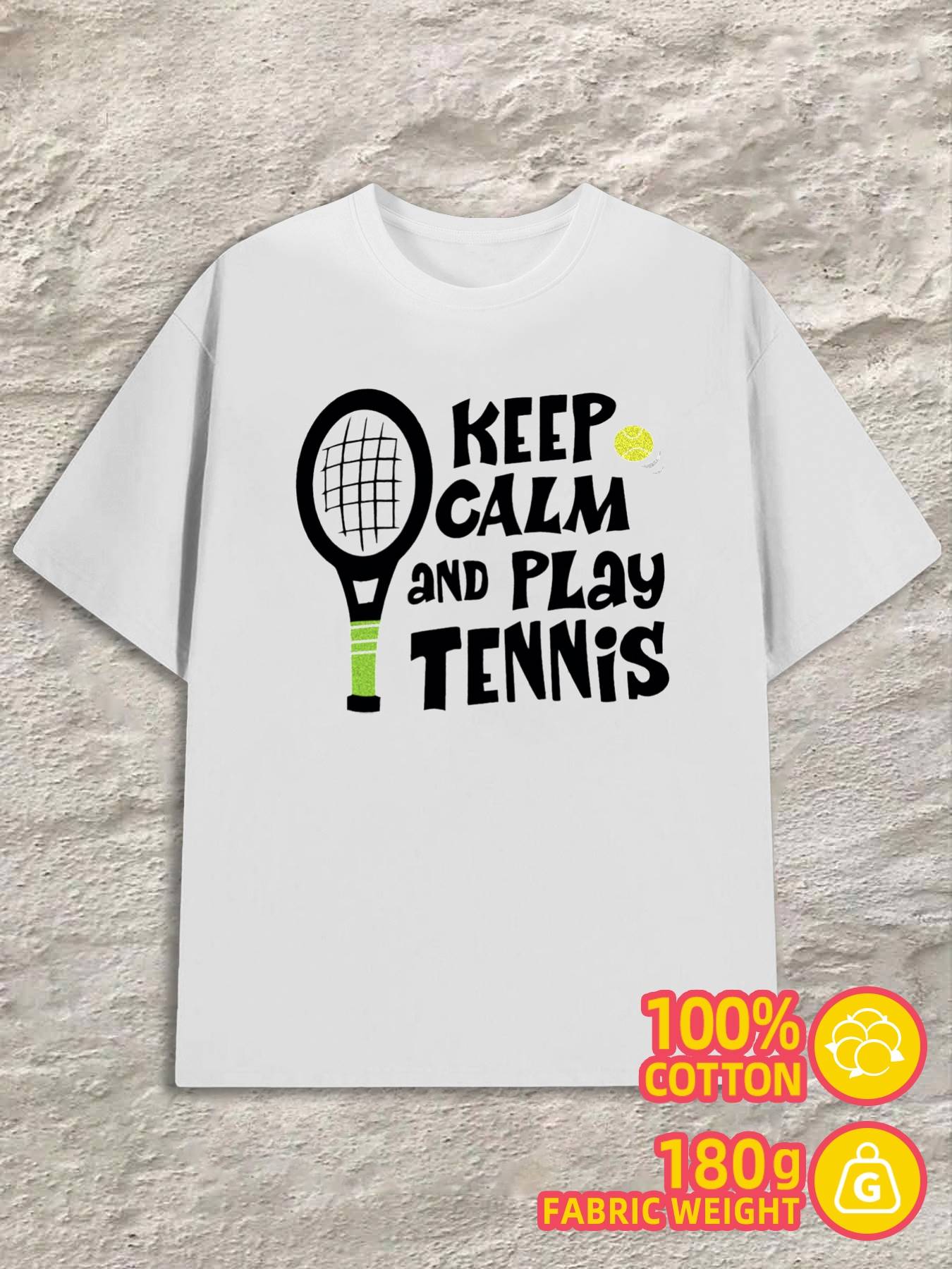 Men s Product Y2K Tennis Keep Calm Play Regular Fit L
Men s Product Y2K Tennis Keep Calm Play Regular Fit L