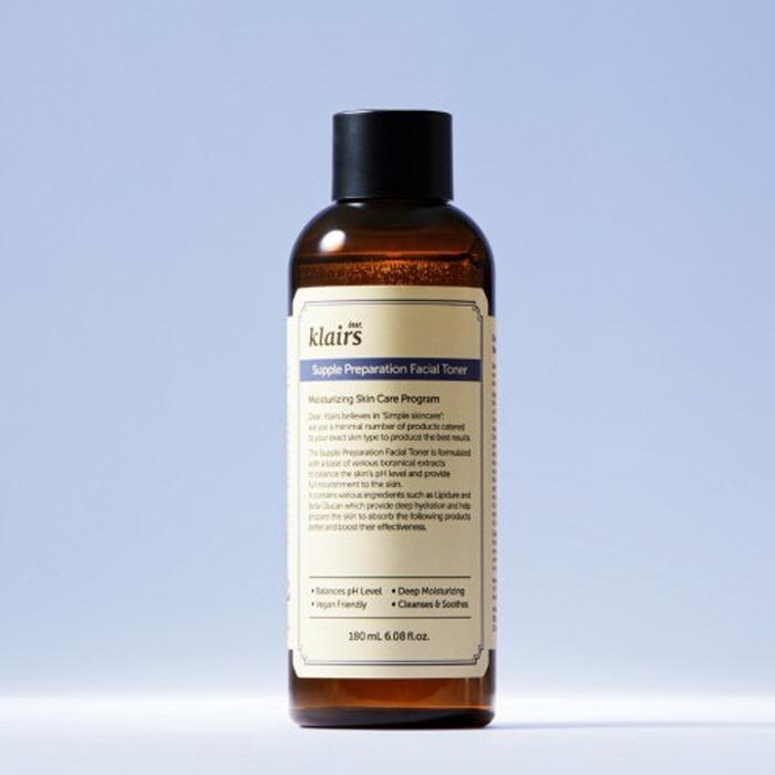 Тоник для лица Klairs Supple Preparation Facial Toner 180ml
Тоник для лица Klairs Supple Preparation Facial Toner 180ml