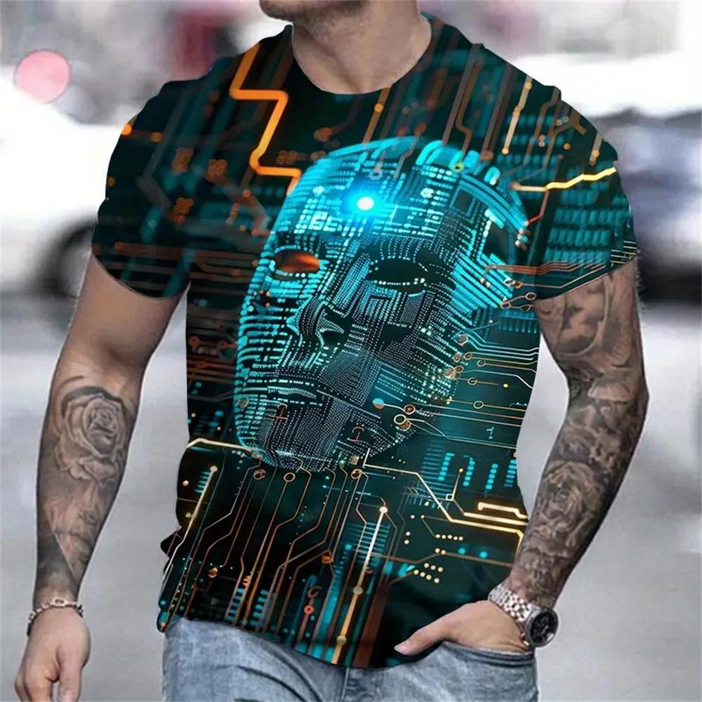 AI Men s T-Shirt 2024 Retro Summer Fashion Short Sleeve 3d Printed AI Men s Clothing T Shirt For Men Vintage Casual Tops Tee
AI Men s T-Shirt 2024 Retro Summer Fashion Short Sleeve 3d Printed AI Men s Clothing T Shirt For Men Vintage Casual Tops Tee