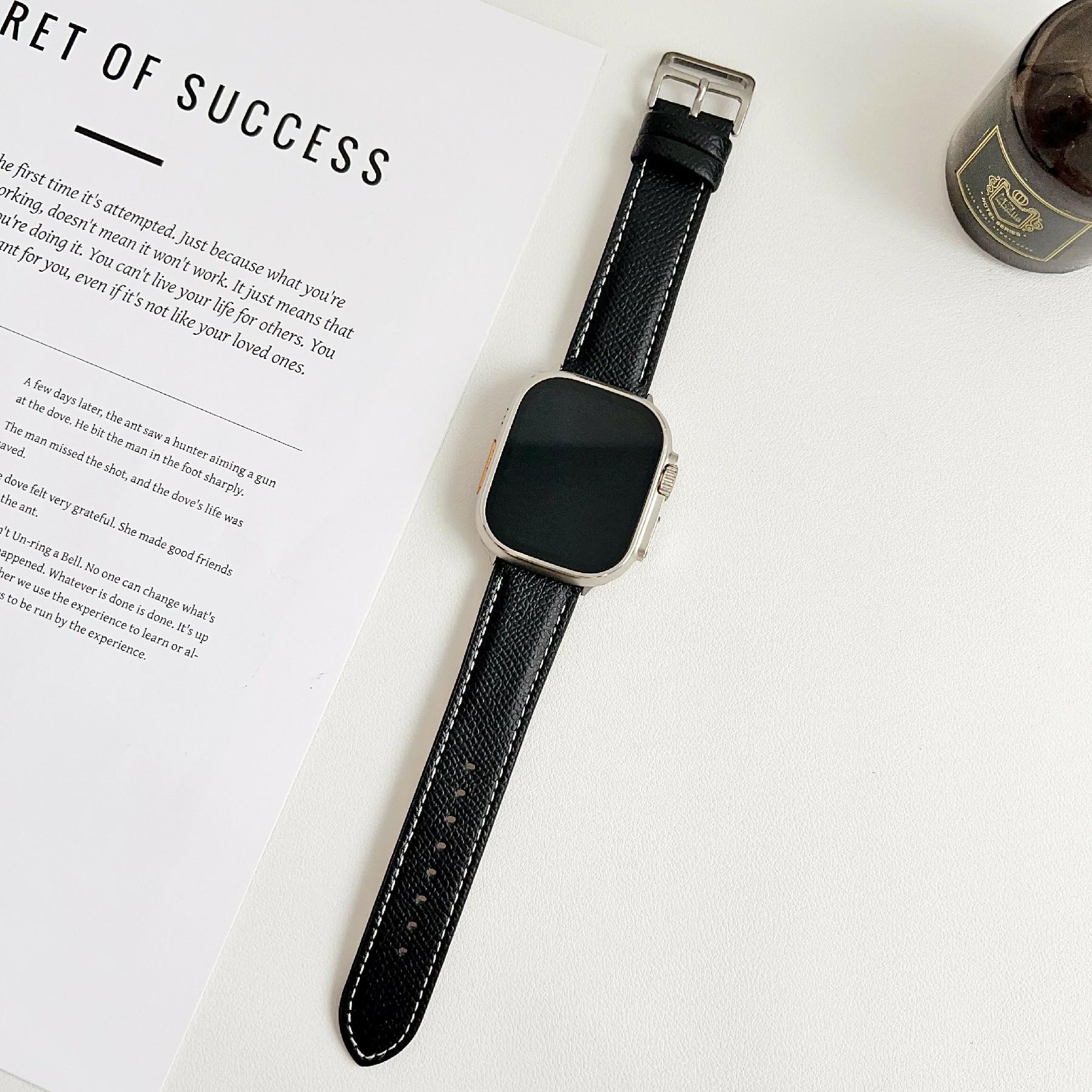 Palm Pattern Leather Watch Bands For Apple Watch Series 10 Ultra 9 8 7 SE 6 5 4 3 2 1 46mm 49mm 45mm 44mm 42mm Beige
Palm Pattern Leather Watch Bands For Apple Watch Series 10 Ultra 9 8 7 SE 6 5 4 3 2 1 46mm 49mm 45mm 44mm 42mm Beige