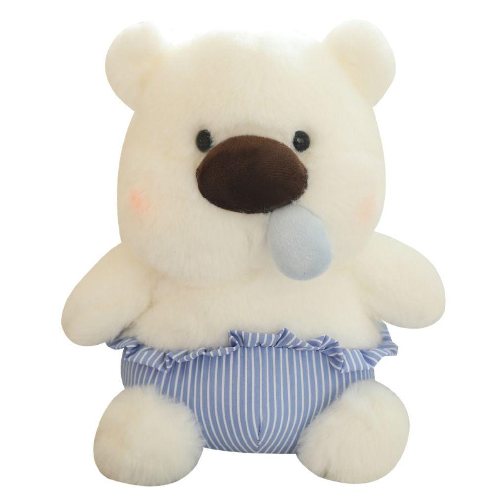 Sleeping Pants Snot Bear Plush Toy Cartoon Stuffed Animal Pillow Plush Bear Doll Sofa Decoration синій
Sleeping Pants Snot Bear Plush Toy Cartoon Stuffed Animal Pillow Plush Bear Doll Sofa Decoration синій