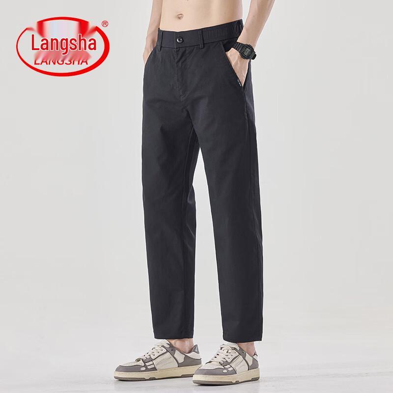 LangSha Men s Slim Fit Straight Leg Cropped Casual Pants 38
LangSha Men s Slim Fit Straight Leg Cropped Casual Pants 38