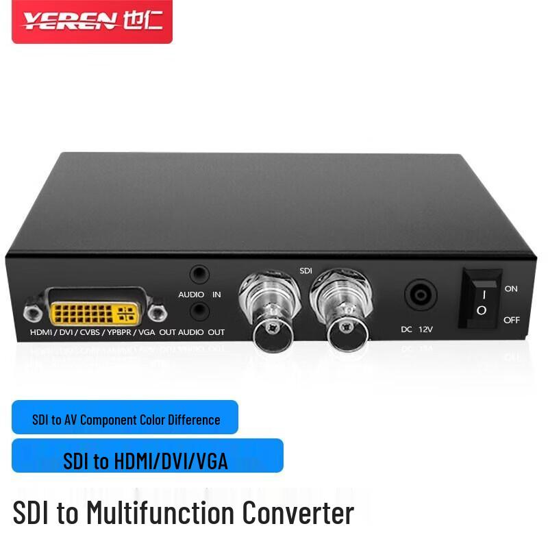 YRWN-S-Q Broadcast-Grade SDI to Multi-Format Converter
YRWN-S-Q Broadcast-Grade SDI to Multi-Format Converter