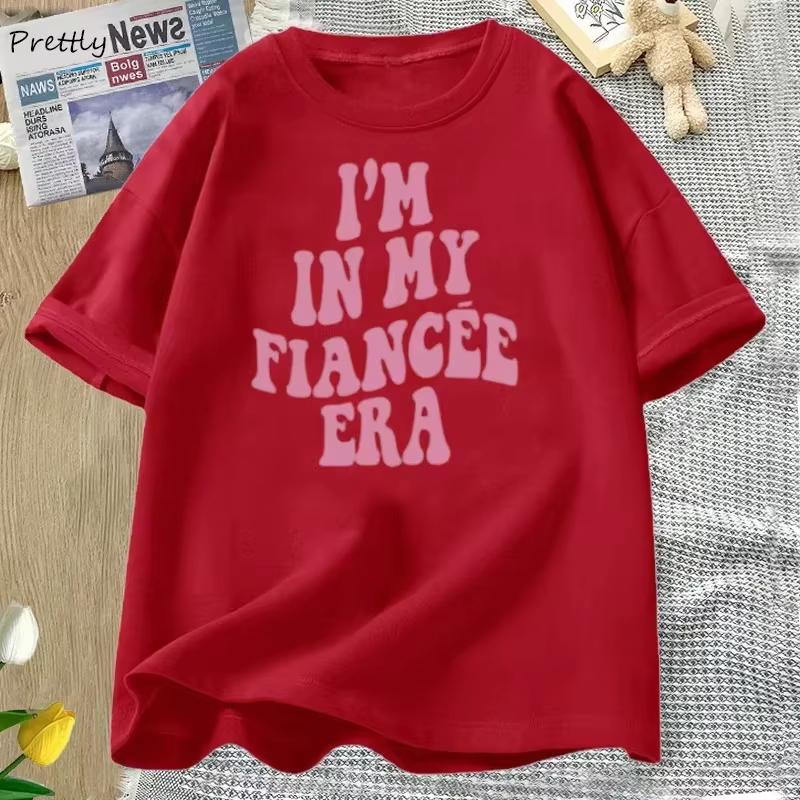 2026 Im in My Fiancee Era T Shirt Women Retro Bride To Be Tee Groovy Bachelorette Party Tshirt Comfortable and versatile 4XL
2026 Im in My Fiancee Era T Shirt Women Retro Bride To Be Tee Groovy Bachelorette Party Tshirt Comfortable and versatile 4XL