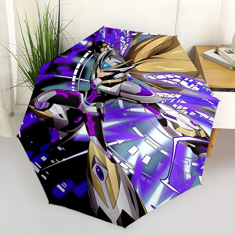 1pc Automagic Open Close Outdoor Umbrella with Purple and White Design Featuring Yuma Tsukumo - Portable 3-Fold Design, 8-Rib Iron Frame Outdoor
1pc Automagic Open Close Outdoor Umbrella with Purple and White Design Featuring Yuma Tsukumo - Portable 3-Fold Design, 8-Rib Iron Frame Outdoor