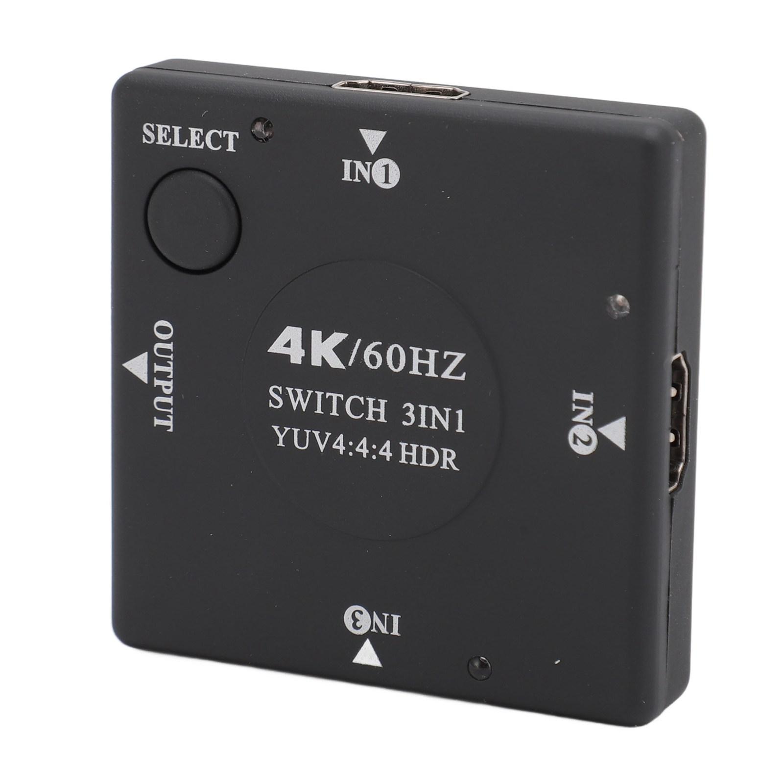 Интерфейс HD Мультимедиа 2.0 Переключатель 4K 60 Гц 3 в 1 Выход Селектор Интерфейса HD Мультимедиа для Цифрового
Интерфейс HD Мультимедиа 2.0 Переключатель 4K 60 Гц 3 в 1 Выход Селектор Интерфейса HD Мультимедиа для Цифрового
