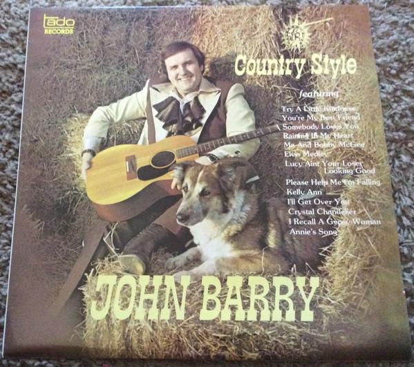 LP Record JOHN BARRY - Country Style TADO5009 Tado Records UK Folk Used 
LP Record JOHN BARRY - Country Style TADO5009 Tado Records UK Folk Used