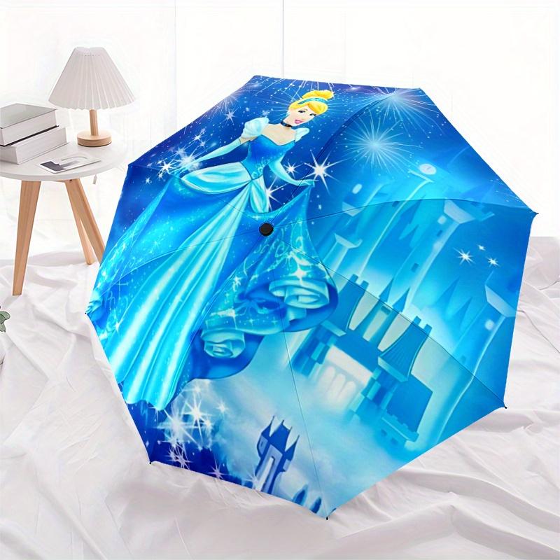 1pc Princess Cinderella Automatic Opening/Closing Umbrella - Portable 3-Fold Design, 8-Bone Iron Frame Outdoor Umbrella, Perfect Festival Gi
1pc Princess Cinderella Automatic Opening/Closing Umbrella - Portable 3-Fold Design, 8-Bone Iron Frame Outdoor Umbrella, Perfect Festival Gi
