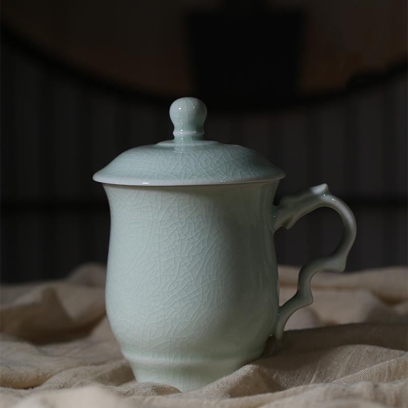 Ru Kiln Ru фарфоровая чашка для крана чашка для близкого общения керамическая большая емкость с крышкой с ручным подарком офисная кружка
Ru Kiln Ru фарфоровая чашка для крана чашка для близкого общения керамическая большая емкость с крышкой с ручным подарком офисная кружка