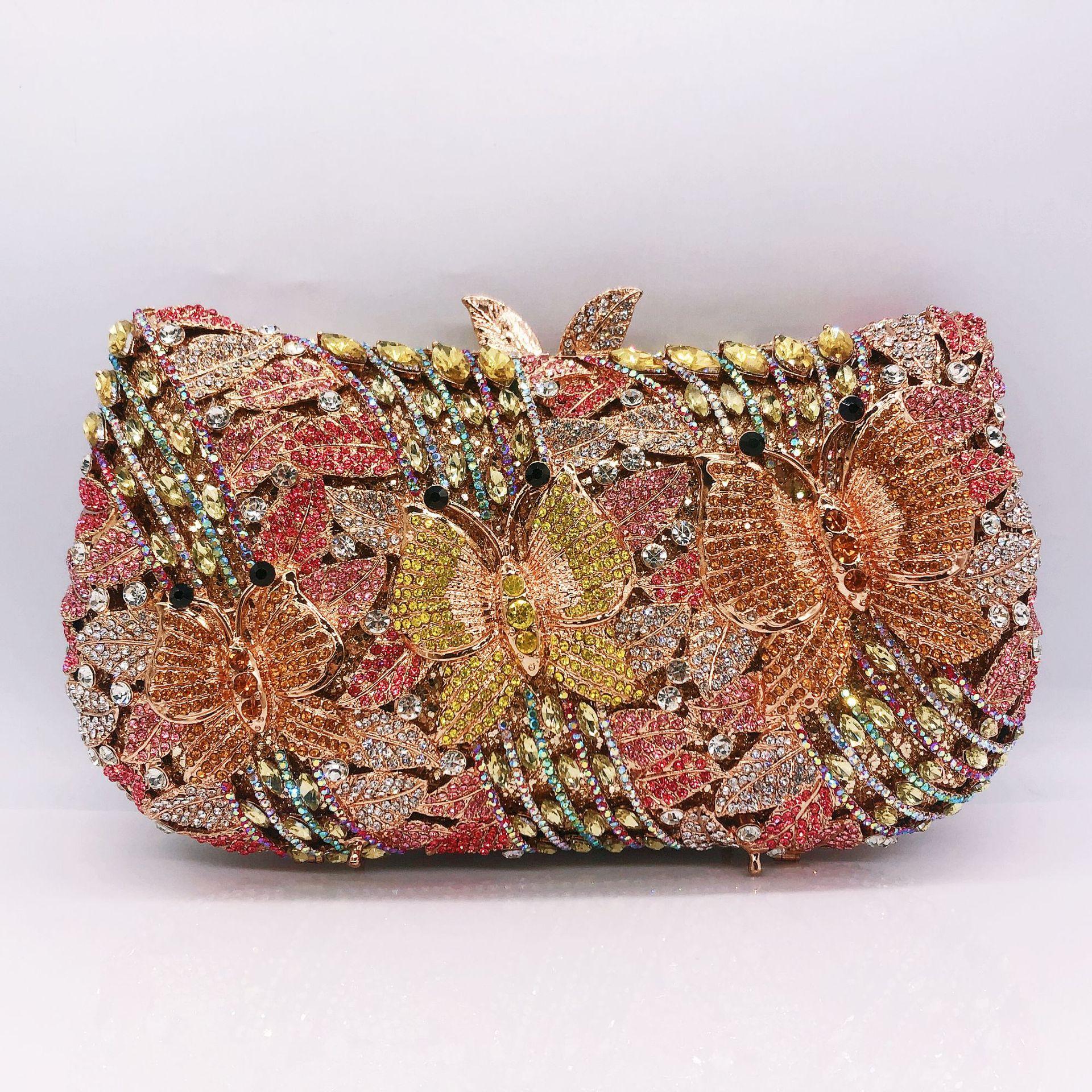 Luxury women evening party handbag diamonds butterfly crystal clutches ladies purses bridal wedding party designer purses bag
Luxury women evening party handbag diamonds butterfly crystal clutches ladies purses bridal wedding party designer purses bag